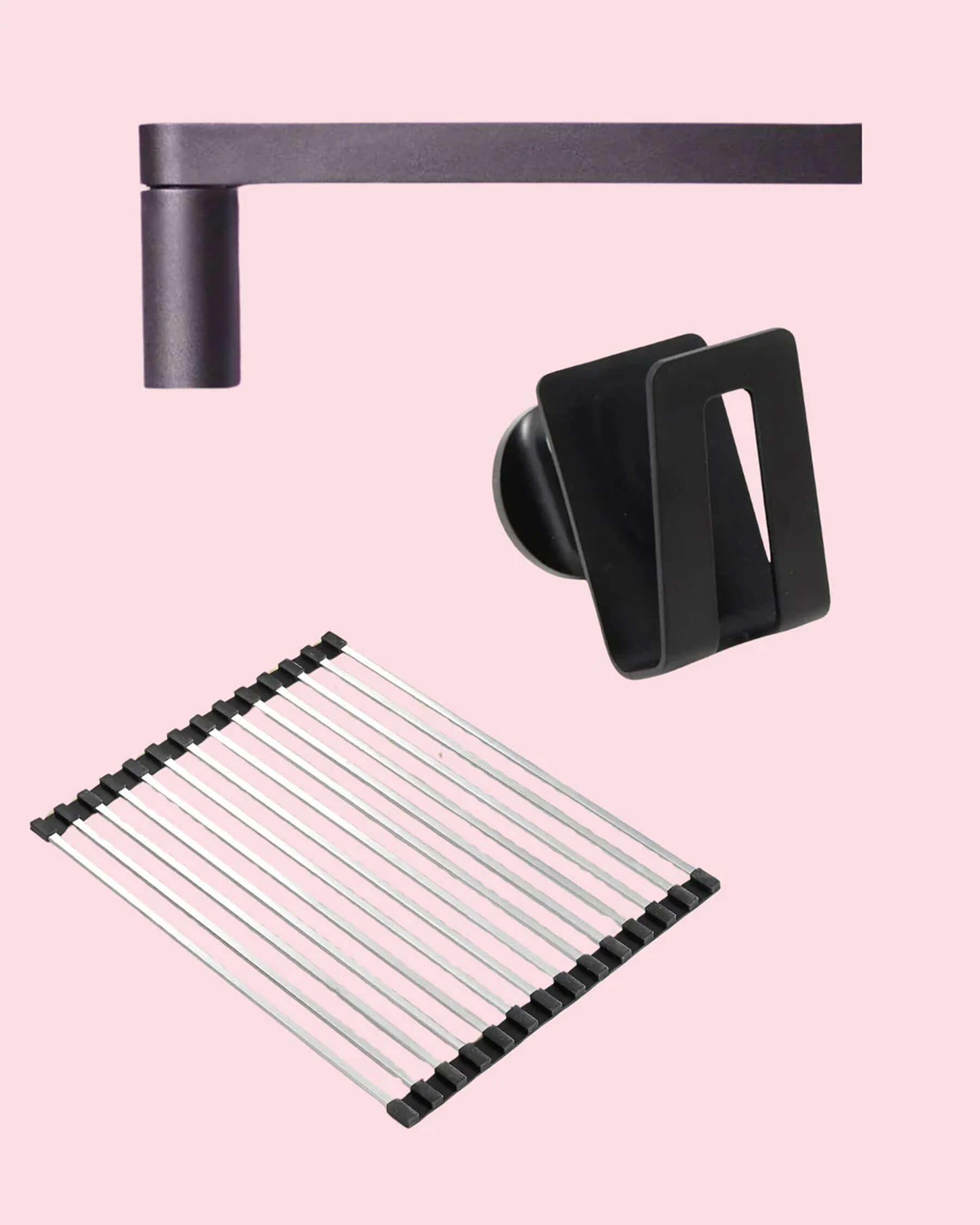 Sink Set – Biocomposite Dish Cloth and Sponge Holder & Drying Rack ...