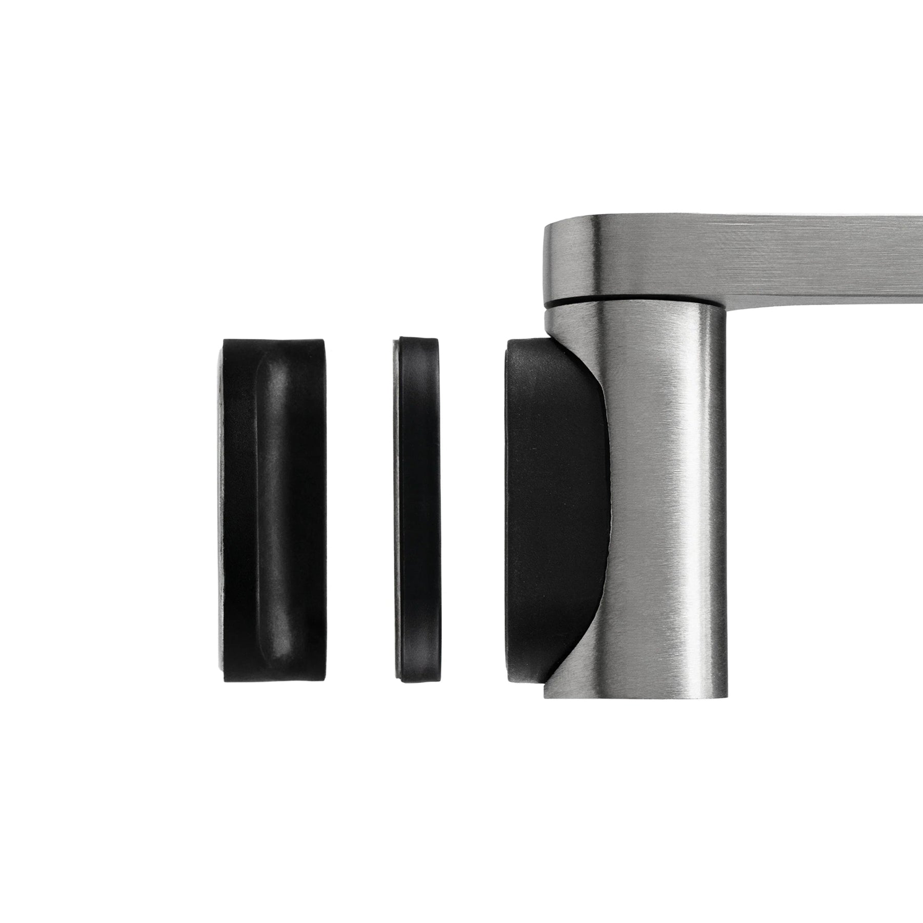 Magnetic Holder Adapter for sink with extra security and grip components.